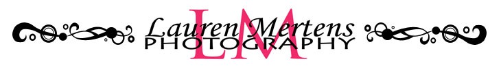 Lauren Mertens Photography - logo graphic